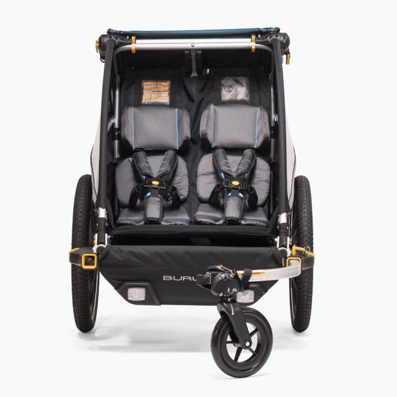 Burley D'Lite X dviguba dviračių priekaba juoda BU-938101 9