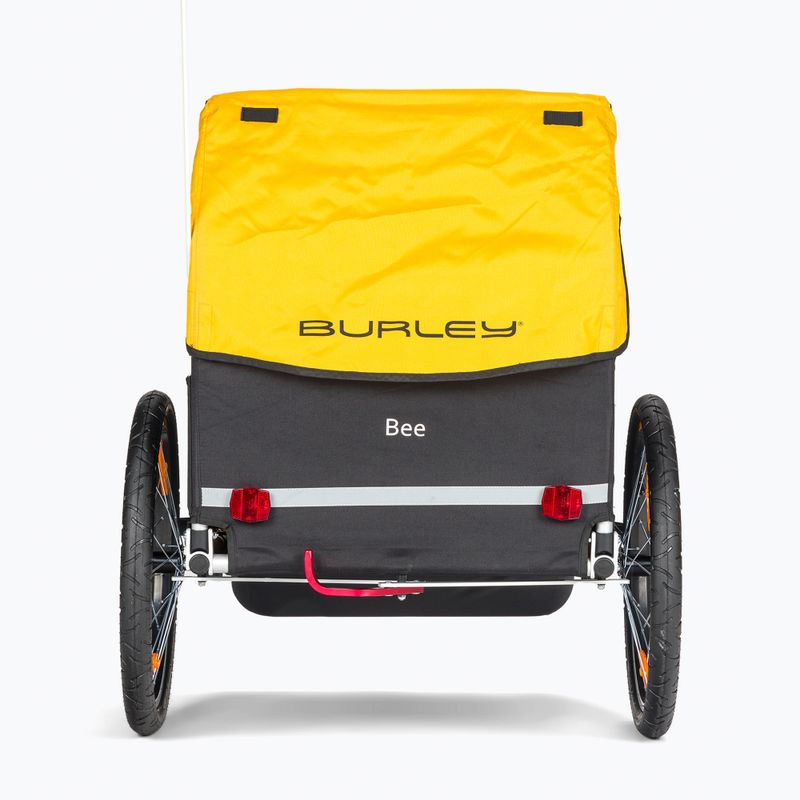 Burley Bee Dviguba dviračių priekaba geltona BU-946206 3