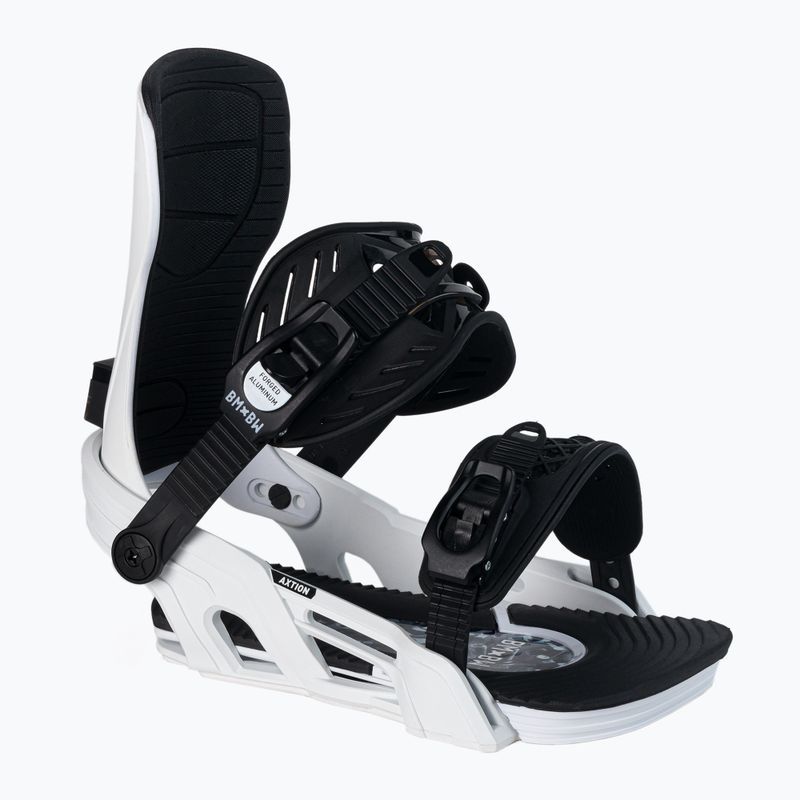 Snieglenčių surišimo įtaisai Bent Metal Axtion white