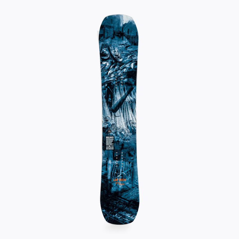 Snowboard Lib Tech Box Knife tamsiai mėlynos ir oranžinės spalvos 21SN038 3