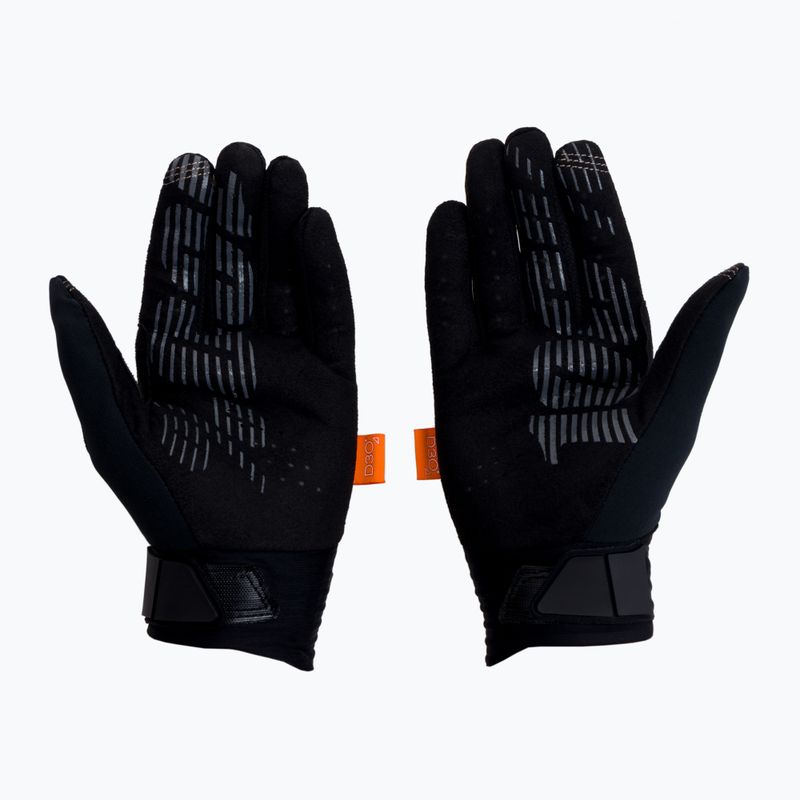 Dviračių pirštinės 100% Cognito black charcoal 2