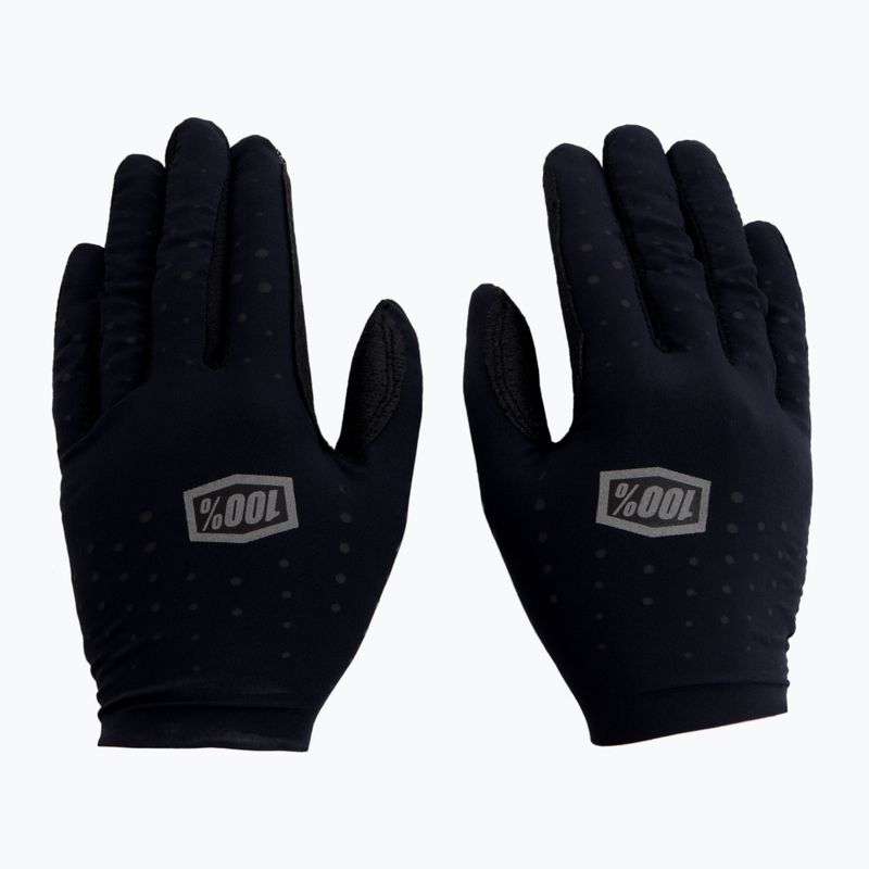 Dviračių pirštinės 100% Sling black 3