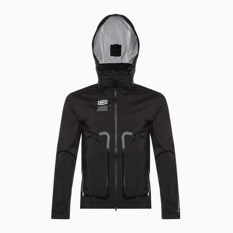 Vyriška dviračių striukė 100% Hydromatic Jacket black