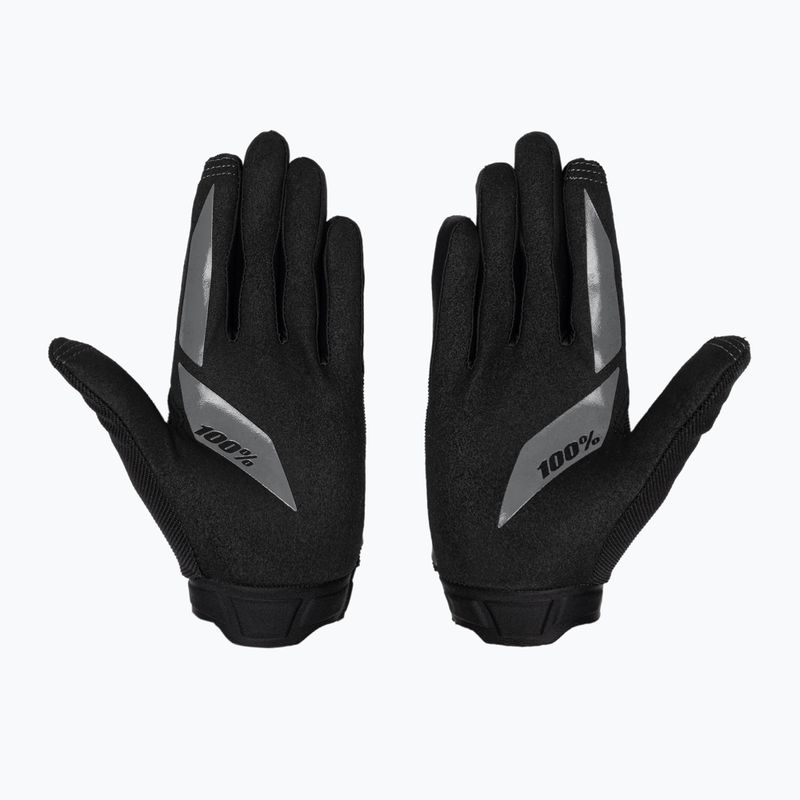 Moteriškos dviračio pirštinės 100 % Ridecamp W black/charcoal 2