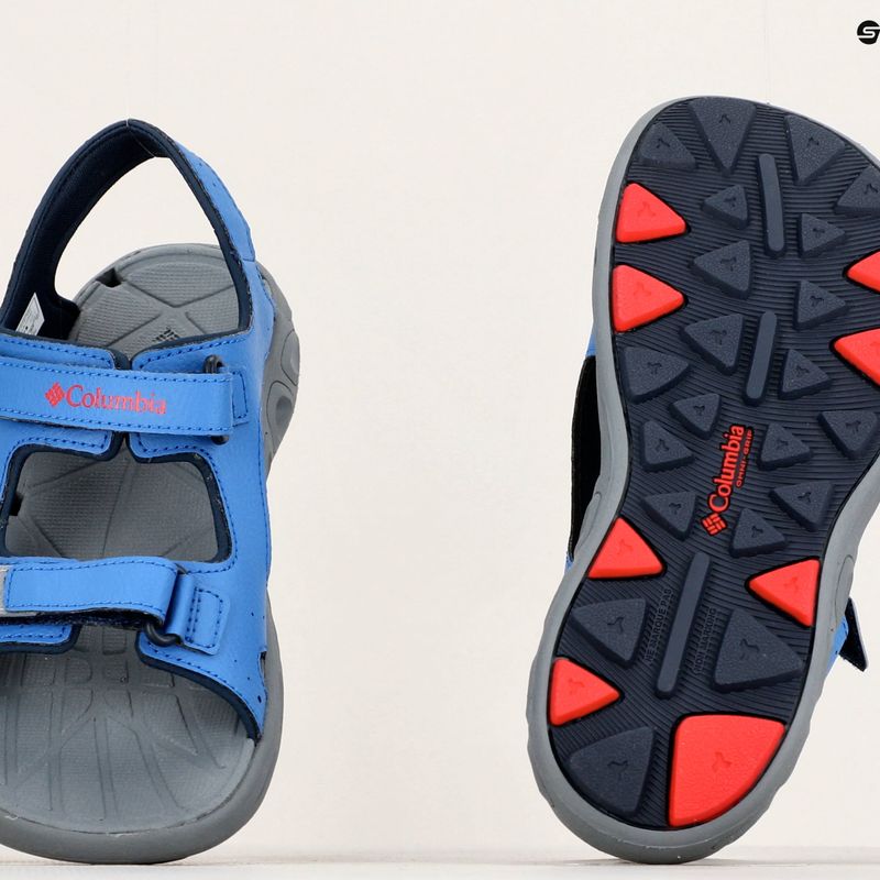 Columbia Youth Techsun Vent X blue vaikiški trekingo sandalai 1594631 9