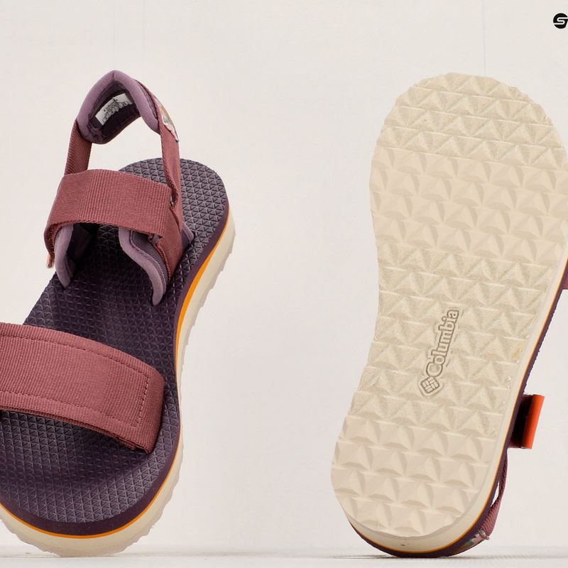 Columbia Via Desert Nights moteriški trekingo sandalai violetinės ir bordo spalvos 2031381551 18