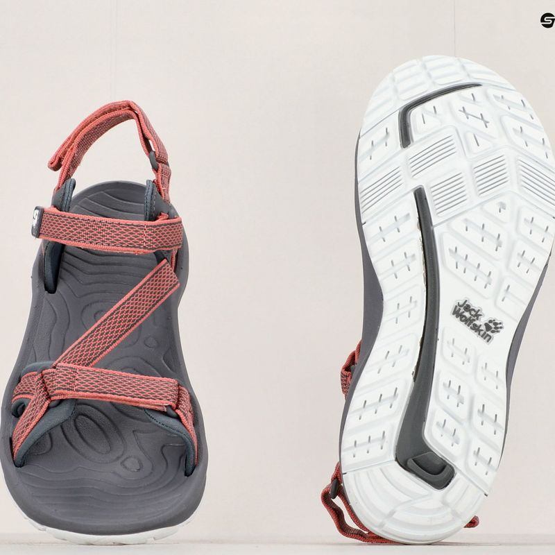 Jack Wolfskin Lakewood Ride moteriški trekingo sandalai rožinės spalvos 4019041_2131 9