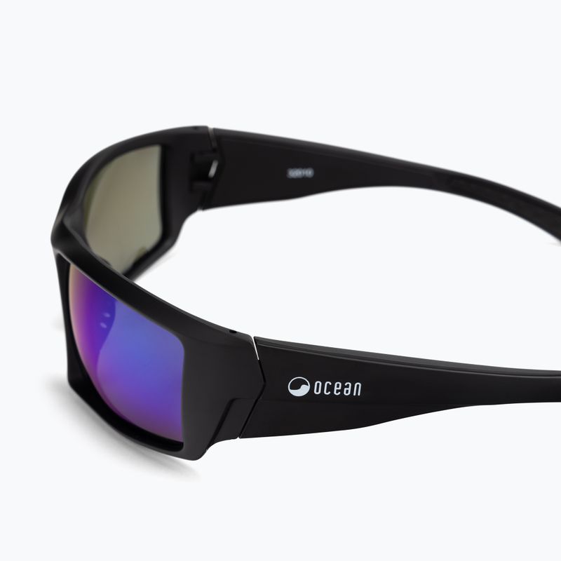 Ocean akiniai nuo saulės Aruba matiniai juodi/revo mėlyni 3201.0 4