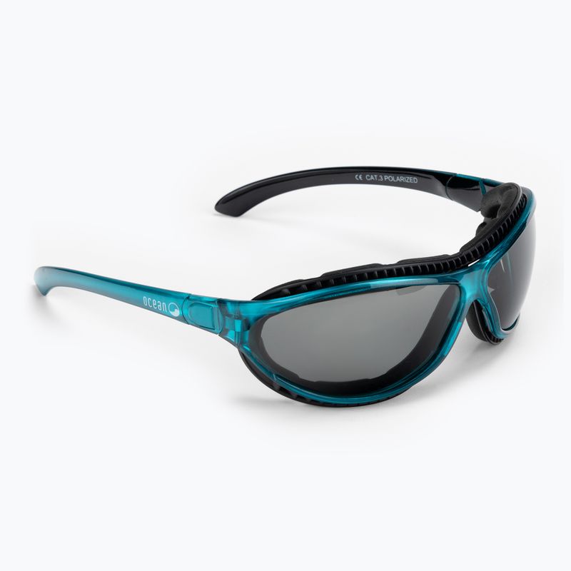 Ocean akiniai nuo saulės Tierra De Fuego blue transparent/smoke 12200.6