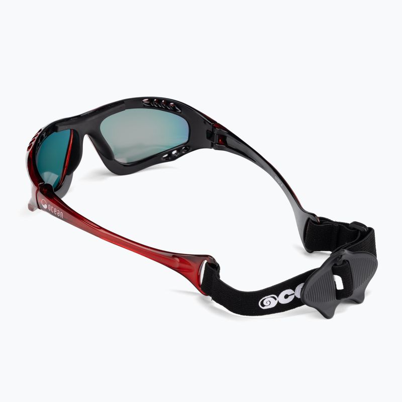Ocean akiniai nuo saulės Australija skaidri raudona/revo 11701.4 2