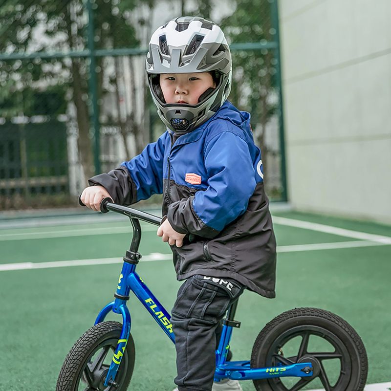 Vaikiškas dviračių šalmas Rockbros 10110061005 Kids Helmet ti-white/black 3