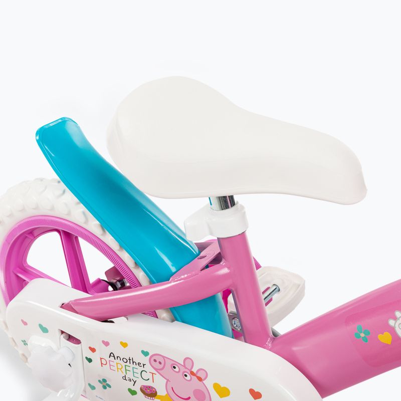 Toimsa 12" Peppa Pig vaikiškas dviratis rožinės spalvos 1195 5