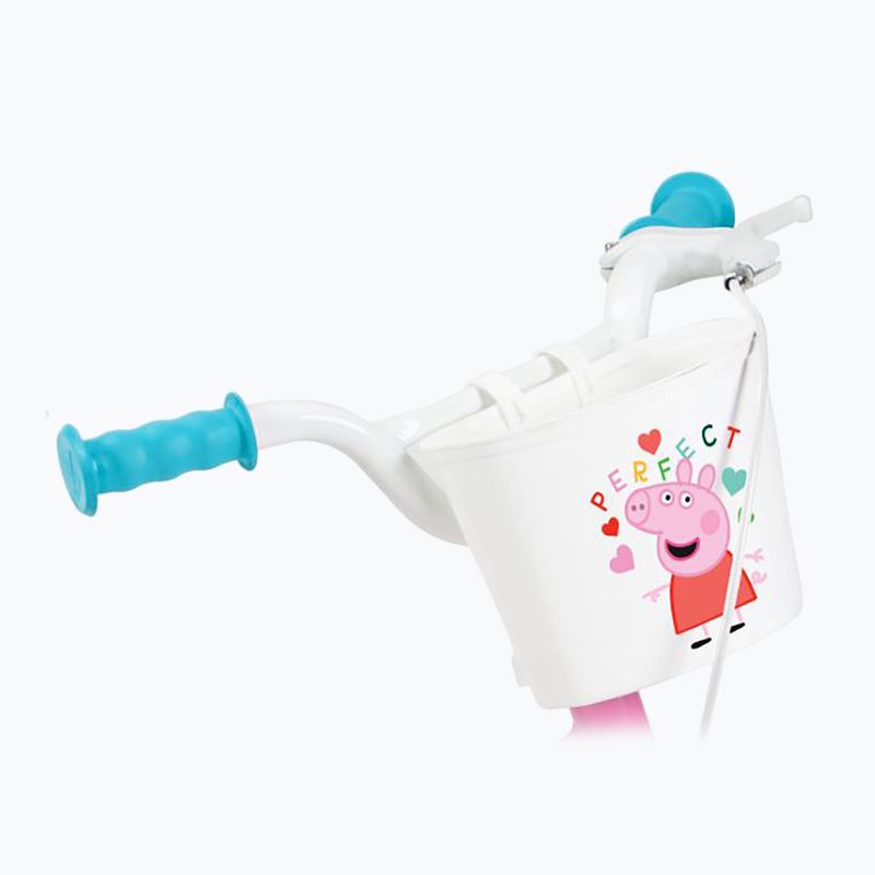 Toimsa 12" Peppa Pig vaikiškas dviratis rožinės spalvos 1195 7