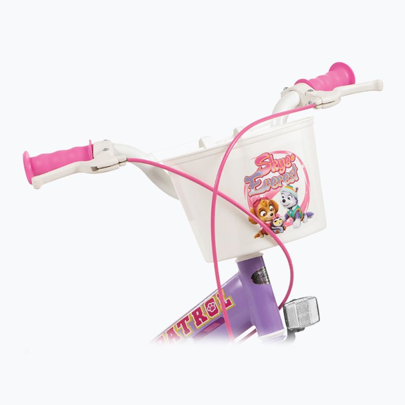 Toimsa 14" "Paw Patrol Girl" vaikiškas dviratis violetinės spalvos 1480 2