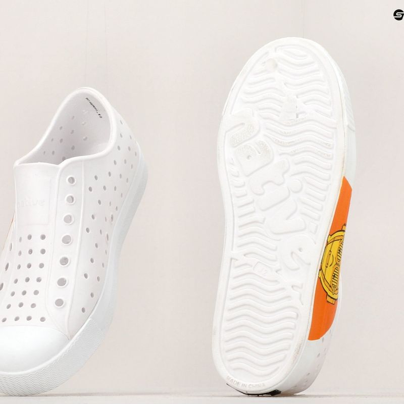 "Native Jefferson Block Jr" vaikų sportbačiai shell white/shell white/droids bff 18