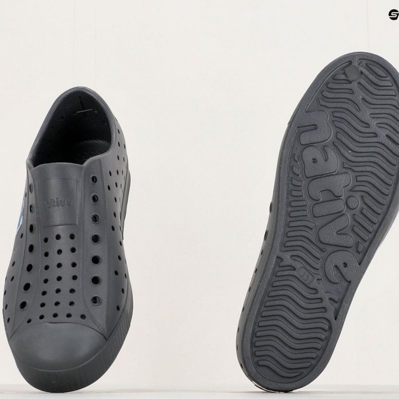 Native Jefferson Block Jr vaikiški sportiniai bateliai dublin grey/dublin grey/darth bff 18