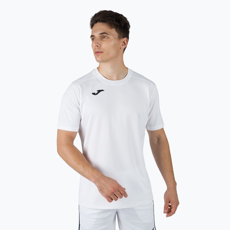 Vyriški tinklinio marškinėliai Joma Strong white 101662