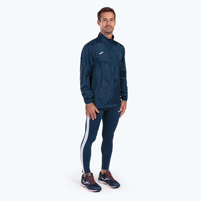 Vyriška "Joma Elite VII Windbreaker" bėgimo striukė dark navy 2