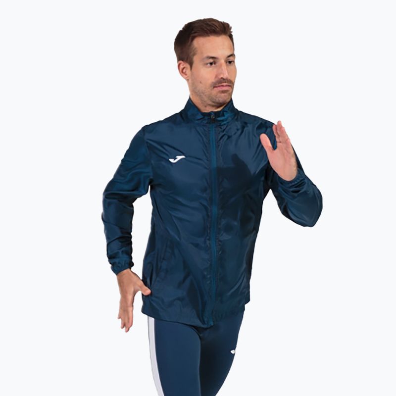 Vyriška "Joma Elite VII Windbreaker" bėgimo striukė dark navy 5