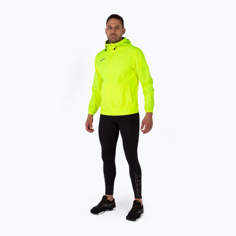 Vyriška bėgimo striukė Joma Elite VIII Raincoat yellow 102235.060 2