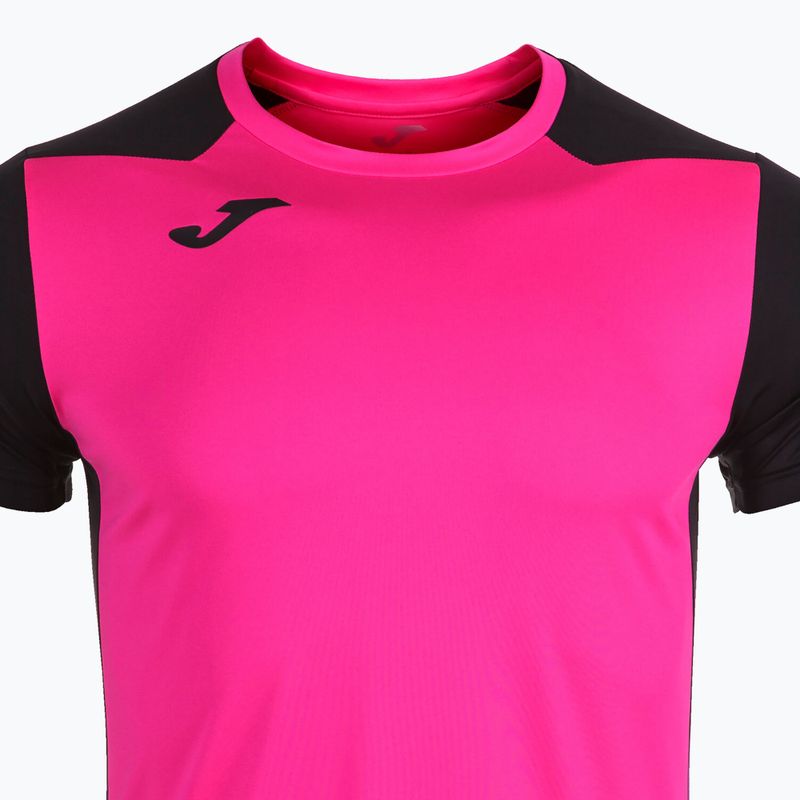 Vyriški bėgimo marškinėliai Joma Record II fluor pink/black 11