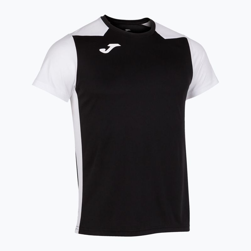 Vyriški bėgimo marškinėliai Joma Record II black/white 7