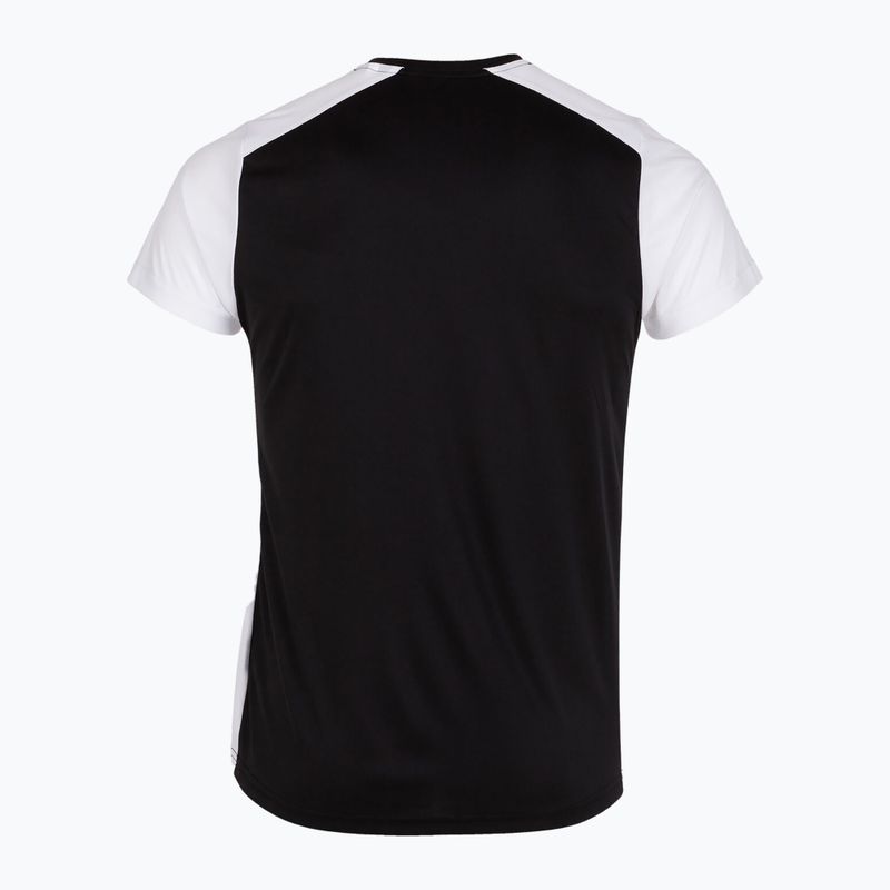 Vyriški bėgimo marškinėliai Joma Record II black/white 8