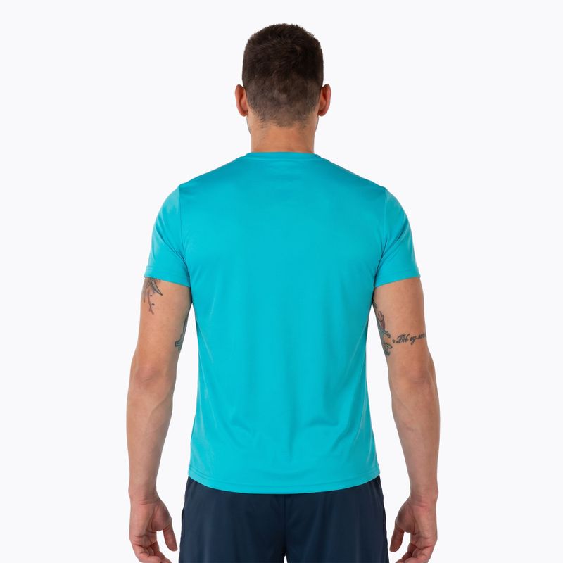 Vyriški bėgimo marškinėliai Joma Record II fluor turquoise 14
