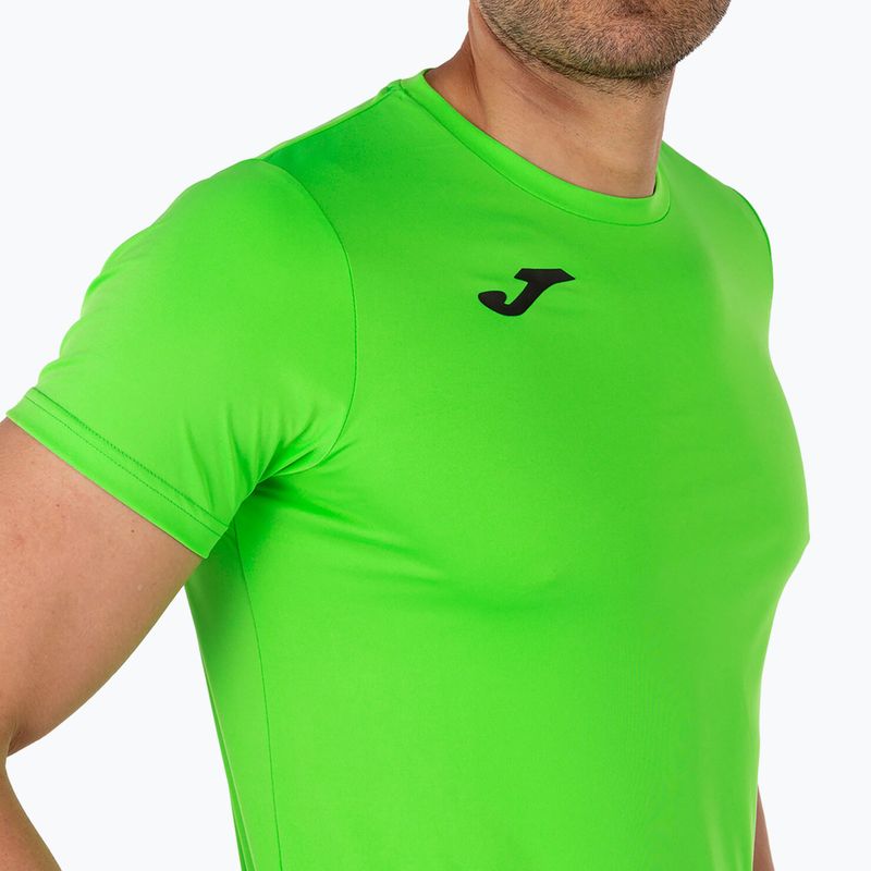 Vyriški "Joma Record II fluor green" bėgimo marškinėliai 6