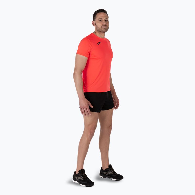 Vyriški bėgimo marškinėliai "Joma Record II fluor coral 5