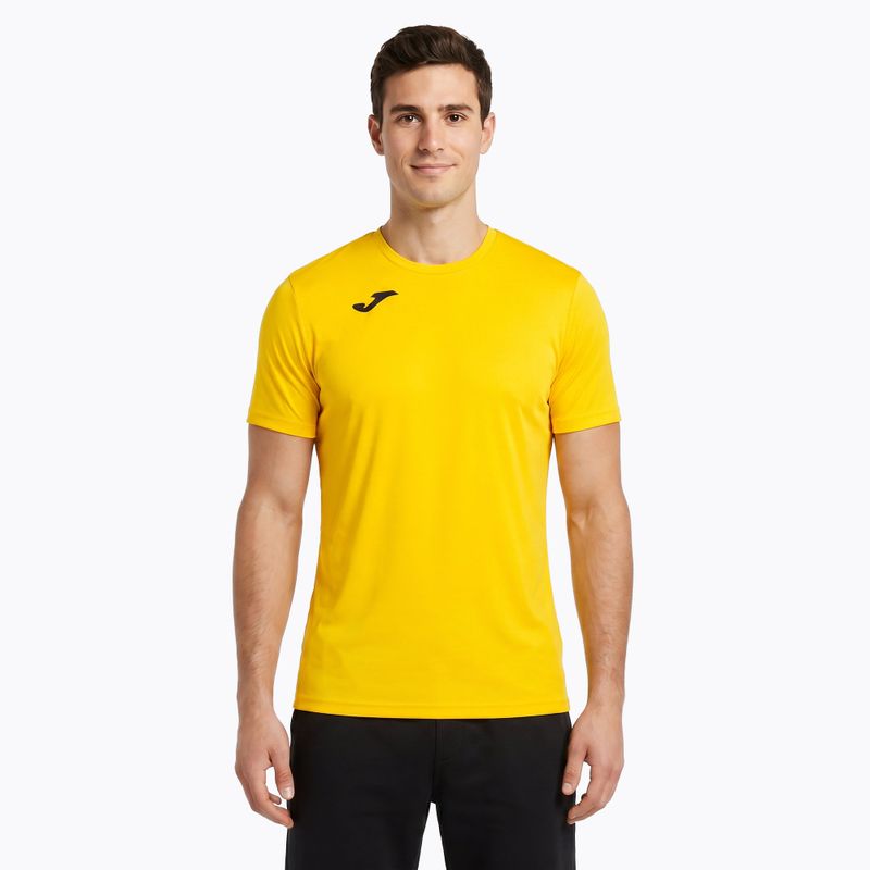 Vyriški bėgimo marškinėliai Joma Record II yellow 15