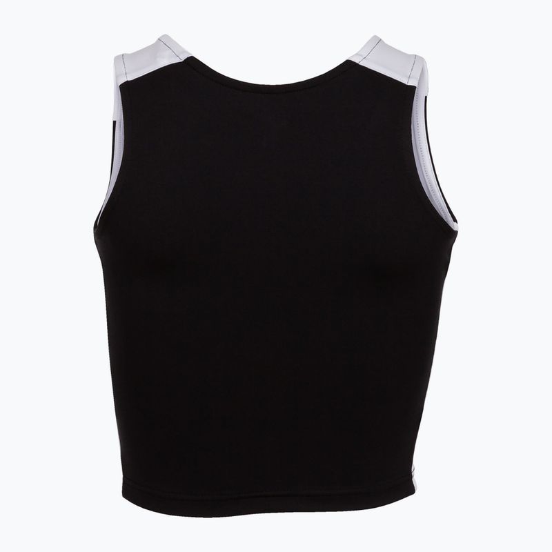 Moteriški bėgimo marškinėliai Joma Record II Top black/white 2