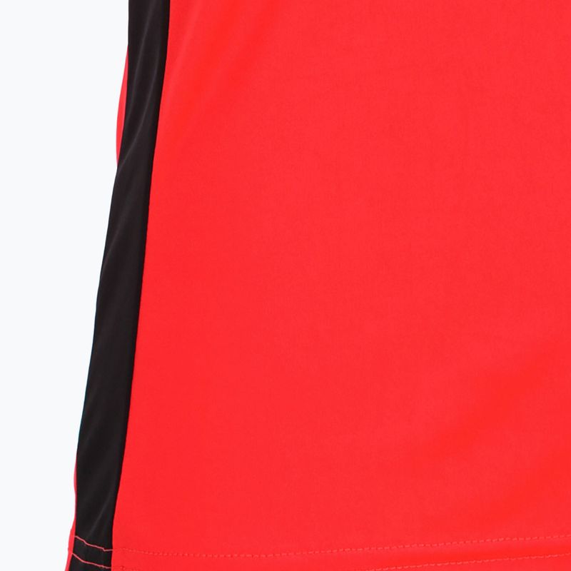 Moteriški bėgimo marškinėliai Joma Record II fluor coral/black 10