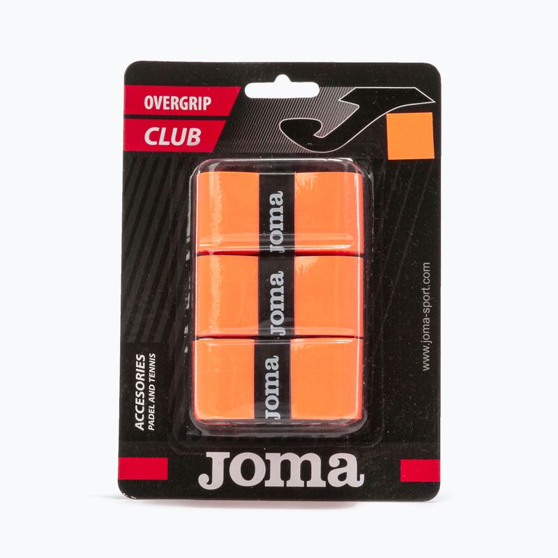 Joma Club Cuhsion teniso raketės apvyniojimas 3 vnt. oranžinė 400748.050