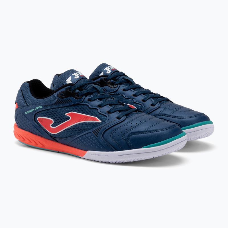 Vyriški futbolo bateliai Joma Dribling IN navy coral 5