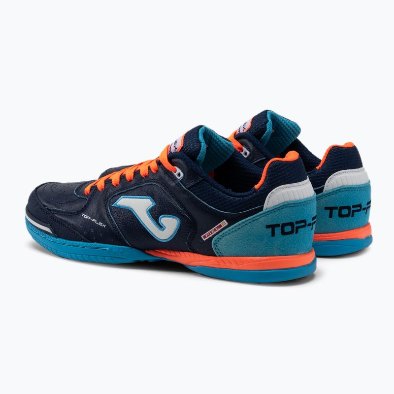 Vyriški futbolo bateliai Joma Top Flex IN navy royal 3