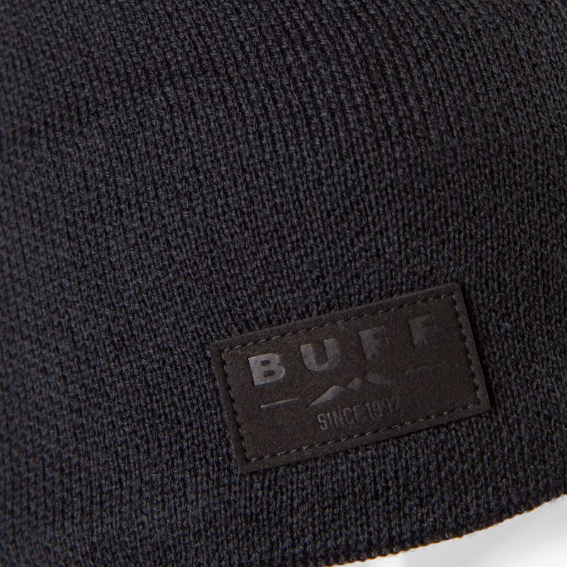 Žieminė kepurė BUFF Knitted & Polar solid black 3