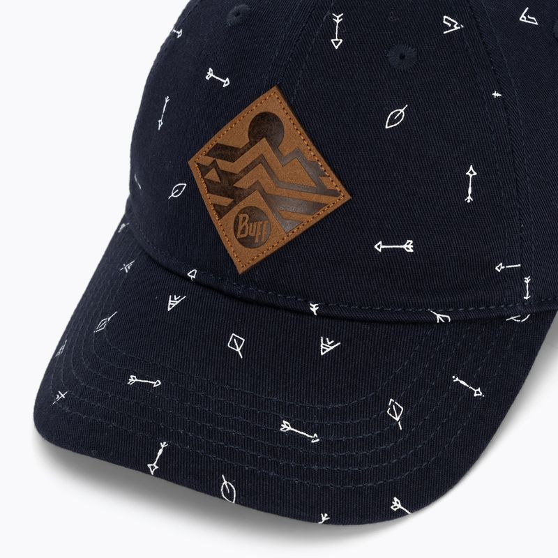 Vaikiška kepurė su snapeliu BUFF Baseball arrows denim 3