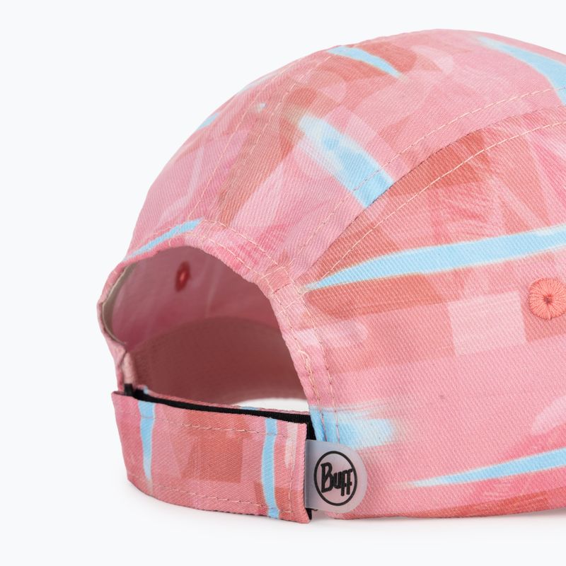 Kepuraitė su snapeliu vaikams BUFF 5 Panel heavens pink/pink 4