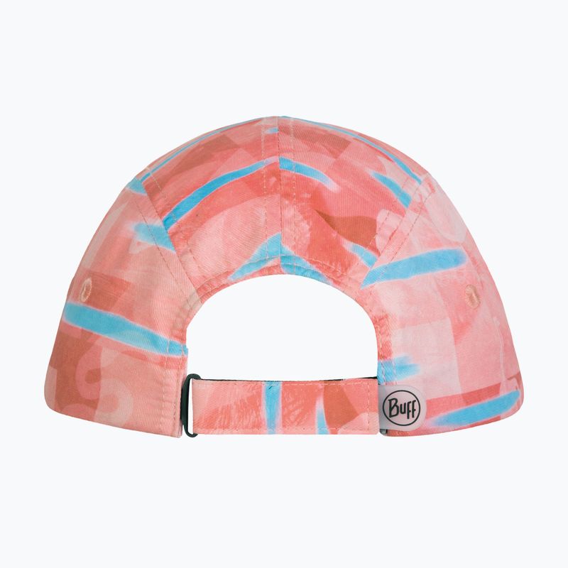 Kepuraitė su snapeliu vaikams BUFF 5 Panel heavens pink/pink 2