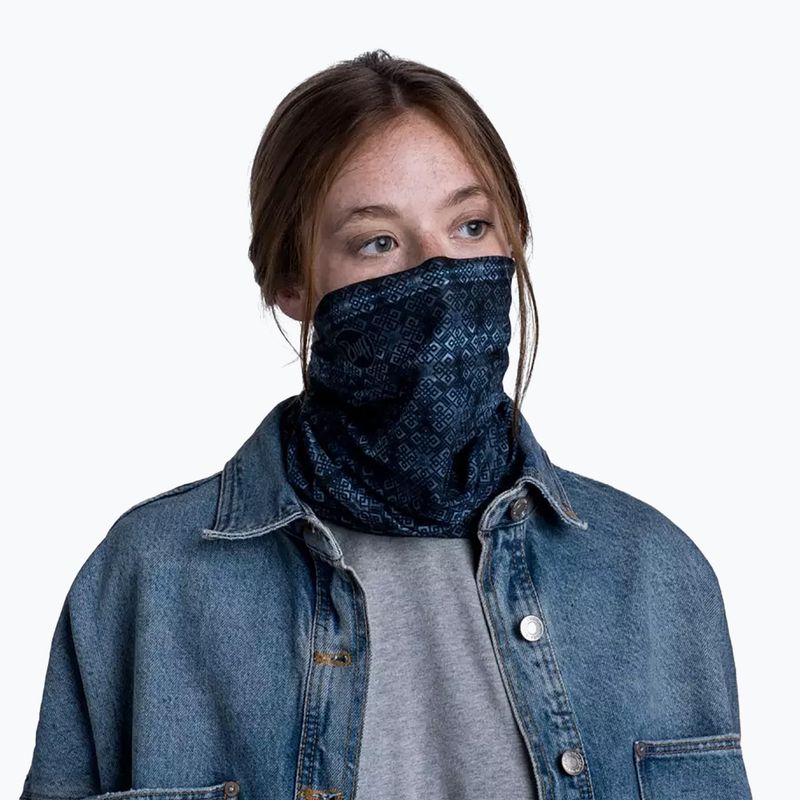 BUFF Original Ecostretch daugiafunkcinis diržas haiku dark navy 5