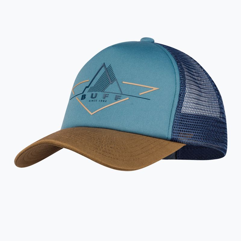 Kepurė su snapeliu BUFF Trucker stone blue 5