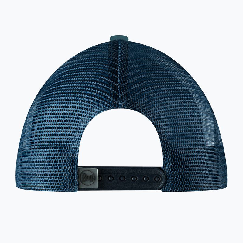 Kepurė su snapeliu BUFF Trucker stone blue 6