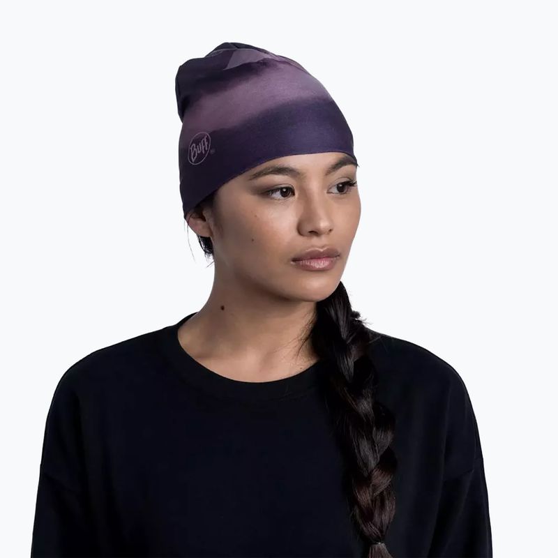 BUFF Mikropluošto dvipusė žieminė kepurė serra mauve 4