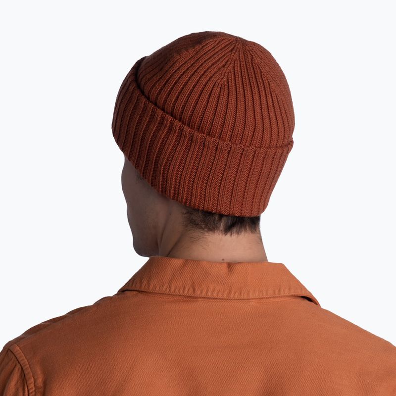 BUFF Merino vilna Ervin rusty žieminė kepurė 7