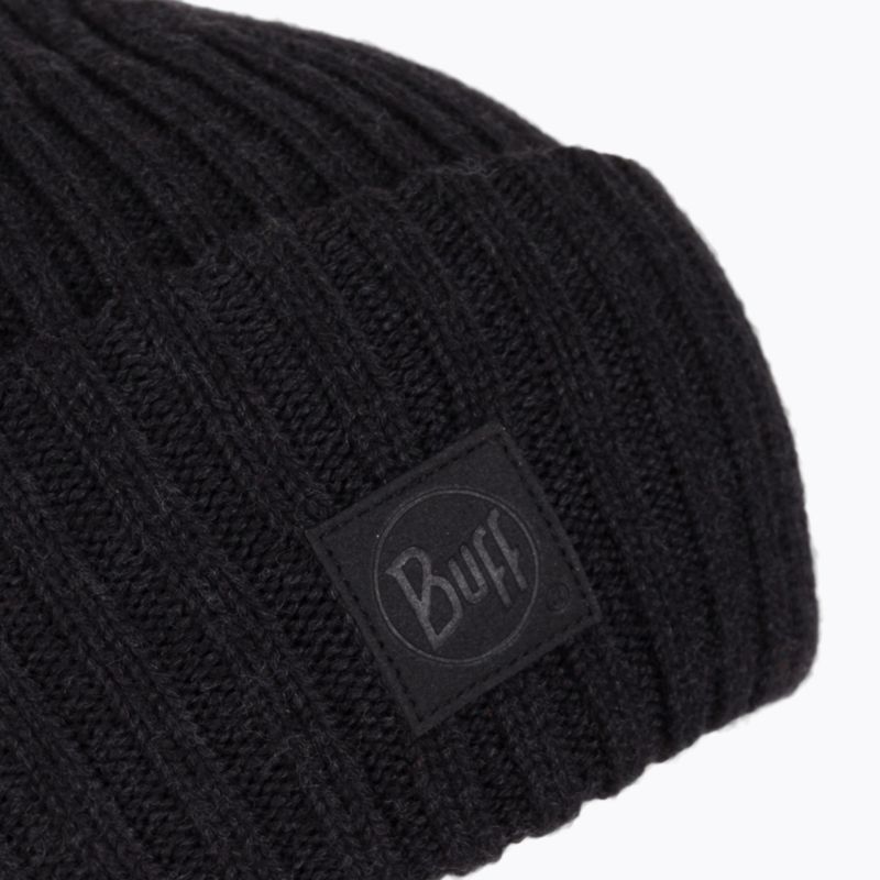 BUFF Merino vilnos žieminė kepurė Ervin graphite 3