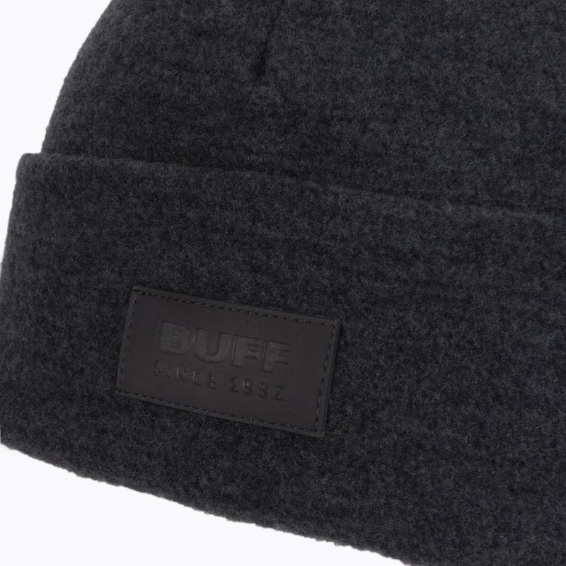 Žieminė kepurė BUFF Merino Wool Fleece graphite 3