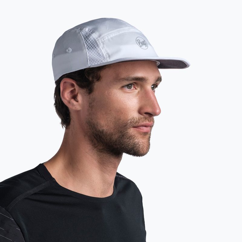 BUFF 5 Panel R-Solid balta beisbolo kepuraitė 6