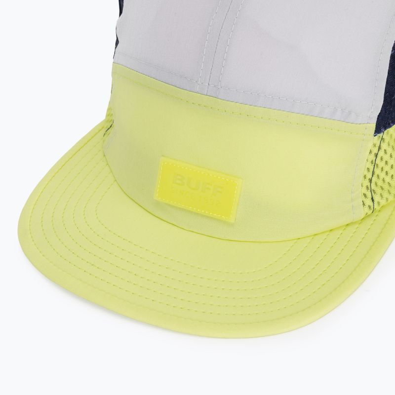 Kepurė su snapeliu BUFF 5 Go domus lime panel 3