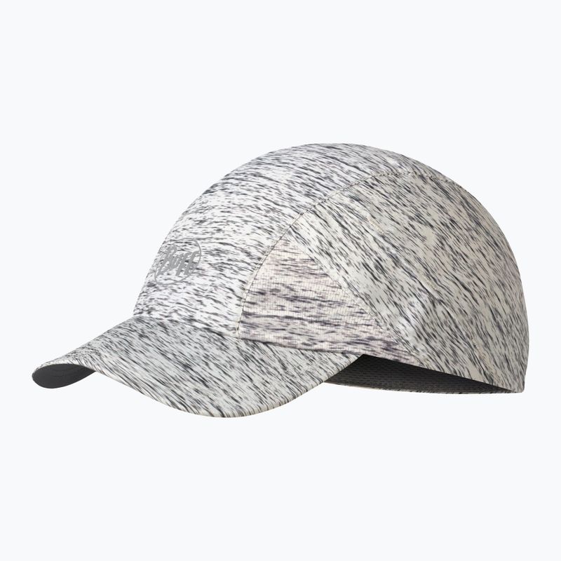 Kepurė su snapeliu BUFF Pro Run silver grey